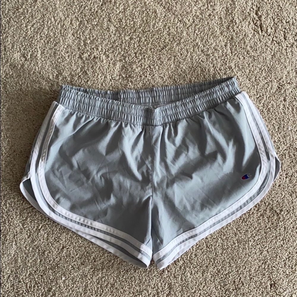 Gray champion athletic shorts
